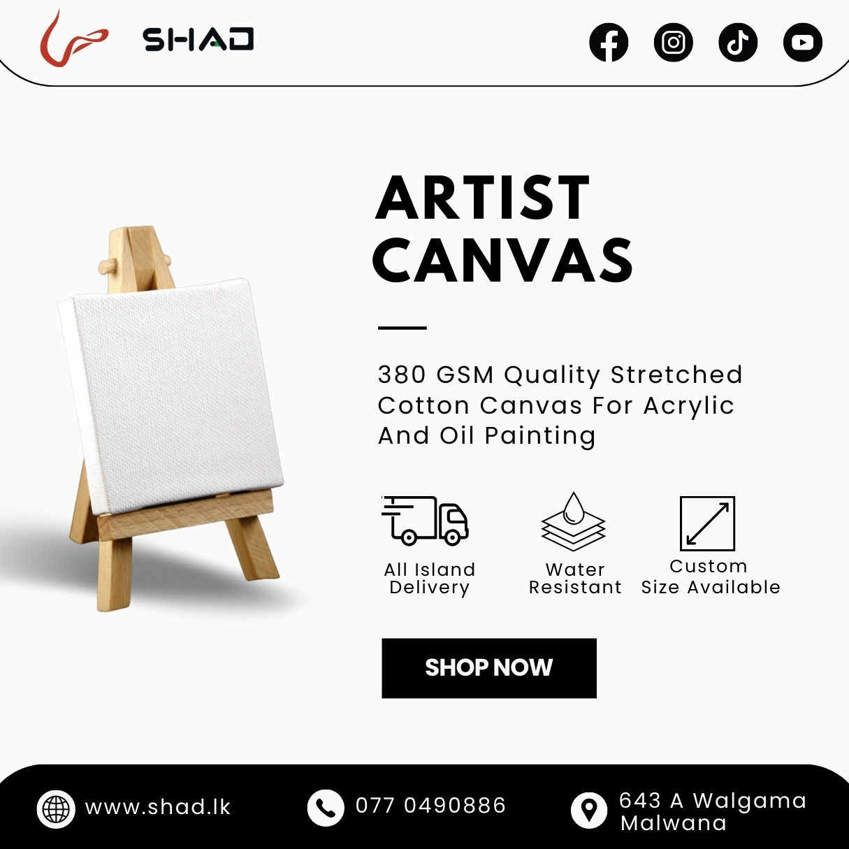 Artist Canvas